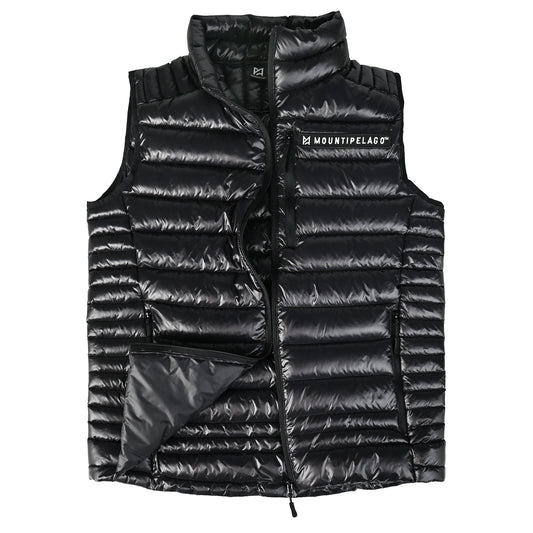 Down Vest - Svart